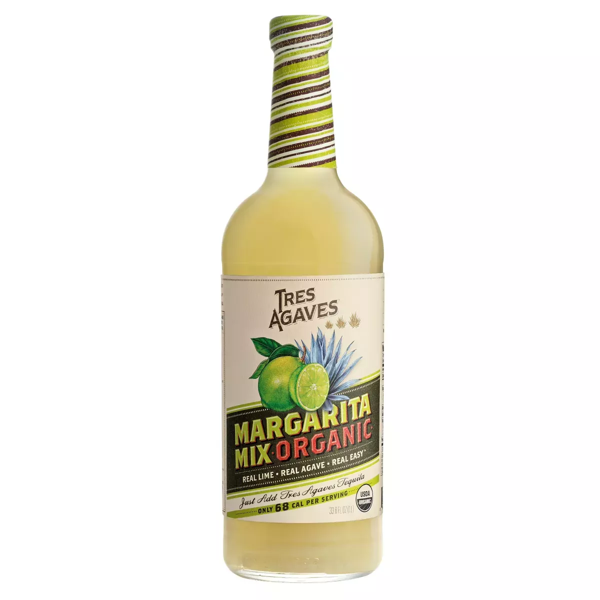 Tres Agaves Organic Margarita Mix - 1.0Ltr