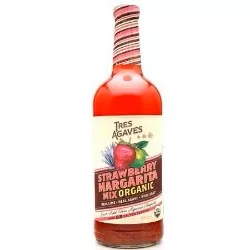 Tres Agaves Organic Strawberry Margarita Mix 1L