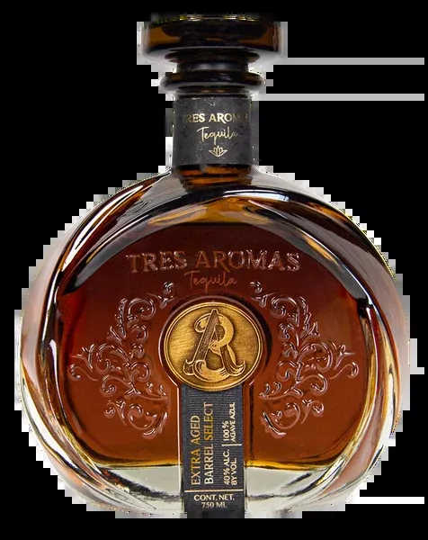 Tres Aromas Extra Aged Barrel Select Tequila 750ml