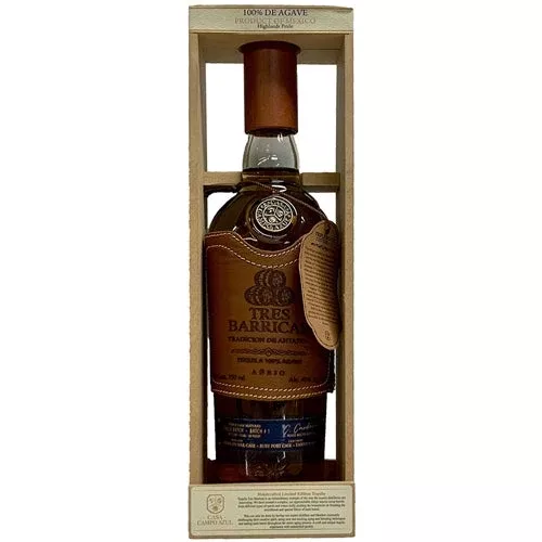 Tres Barricas Anejo Tequila 750ml