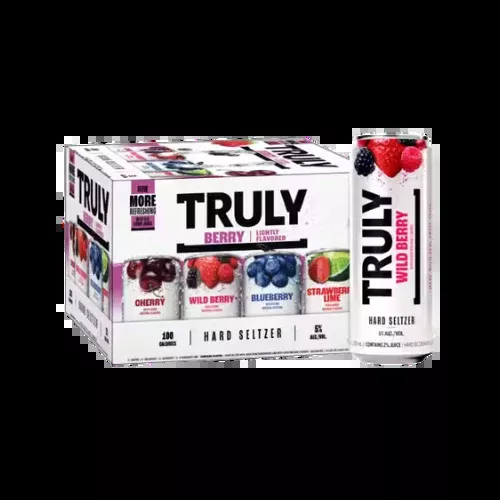 TRULY Hard Seltzer Berry Variety Pack