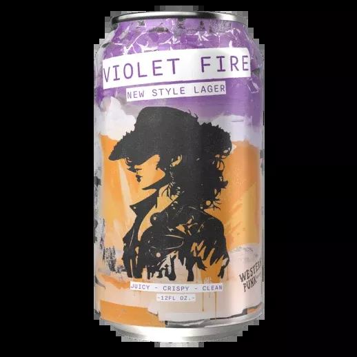 Uinta Violet Fire Lager