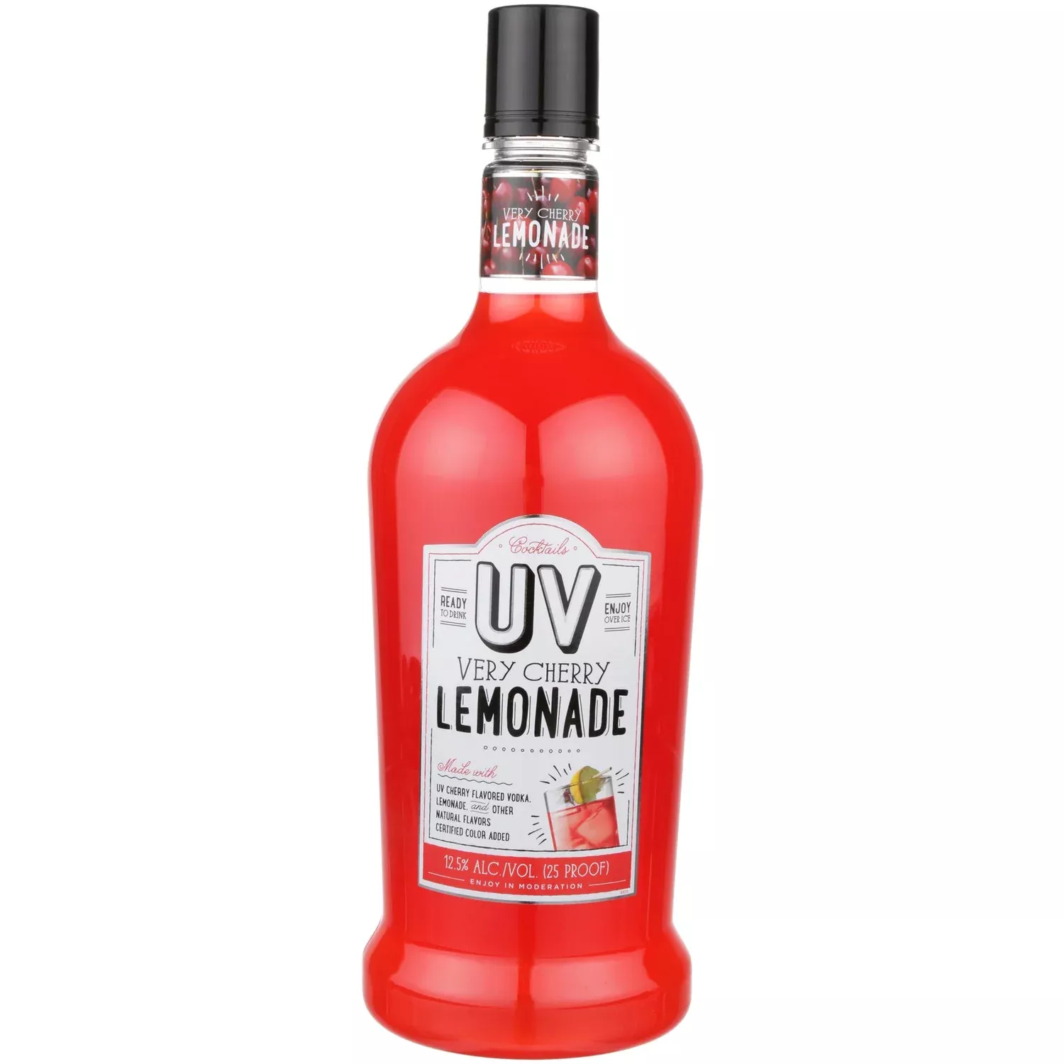 Uv Cherry Lemonade Cocktail 25 1.75 L