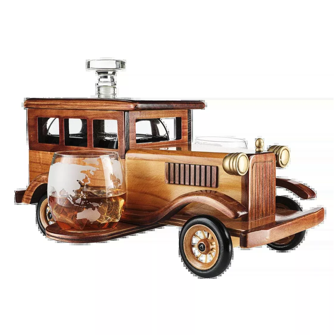 Vintage Car Whiskey Decanter Premium Barware Gift Elegant Drinkware Collection