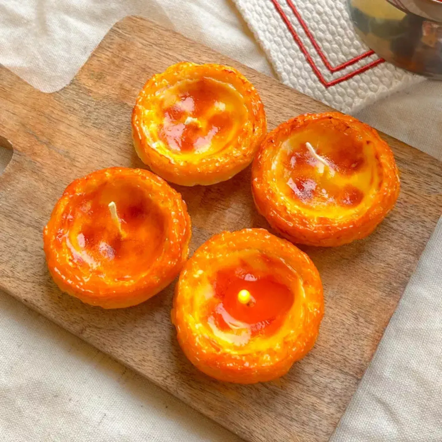 Wednesday Company - Pastel de Nata Tealight Candles