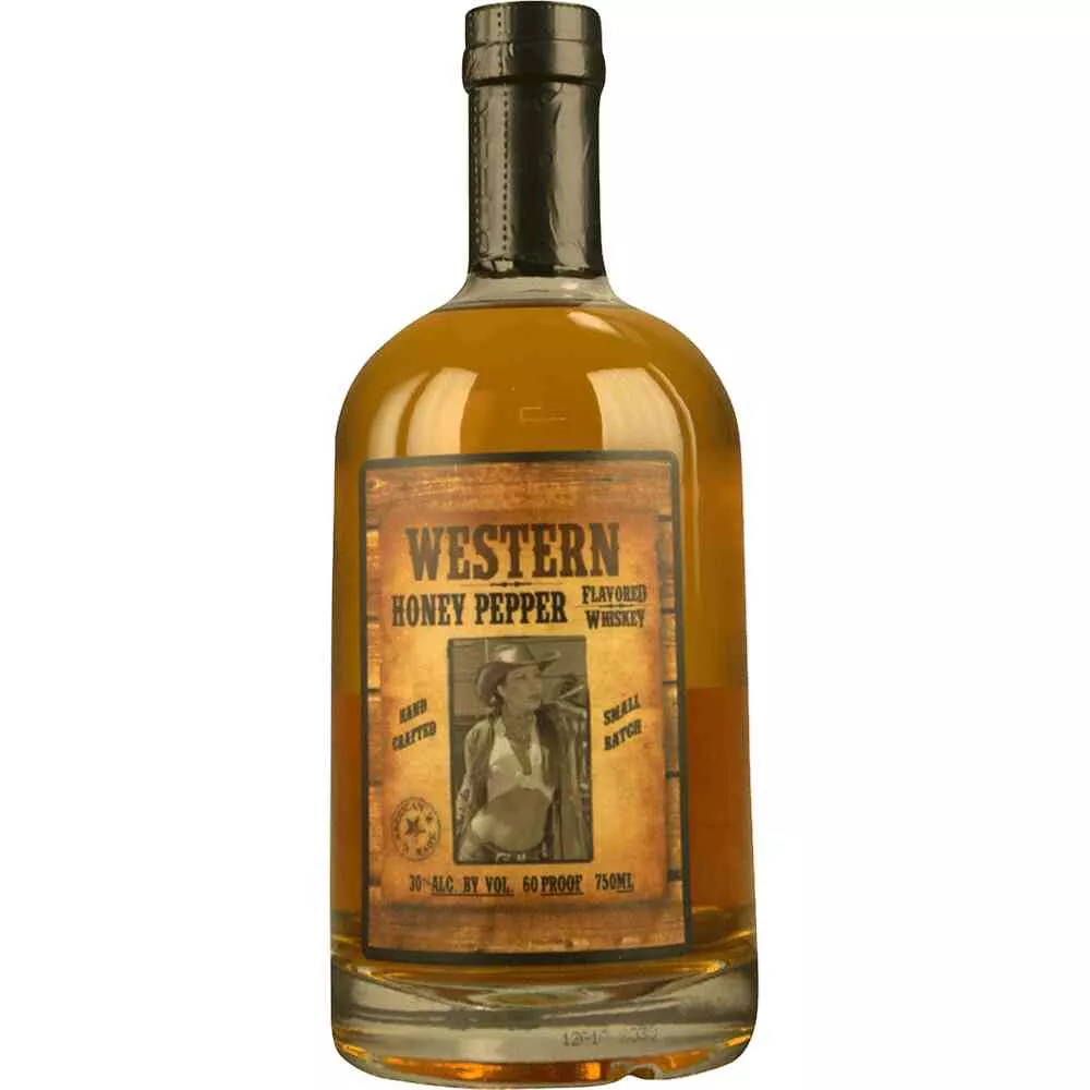 Western – Honey Pepper Whiskey 750mL