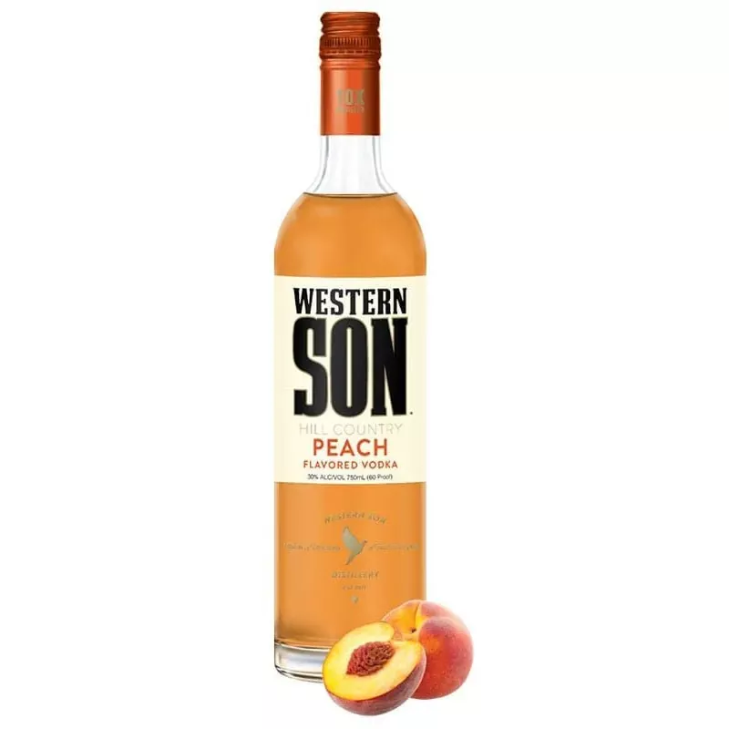 Western Son – Peach Vodka 750mL