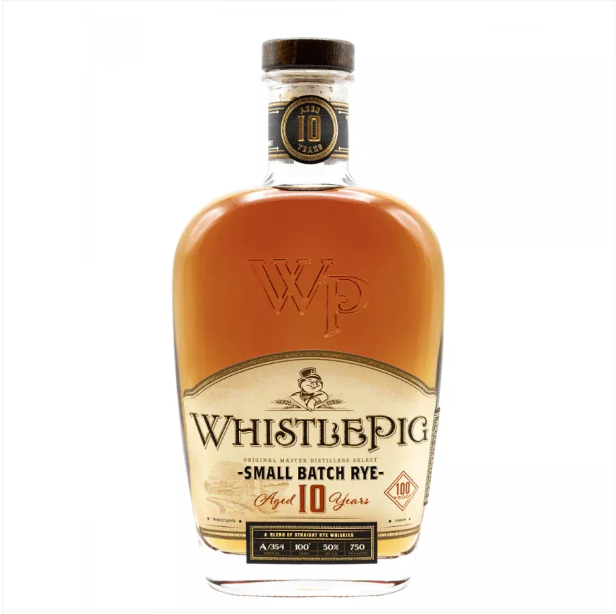 Whistlepig 10 Year Old Small Batch Rye Whiskey