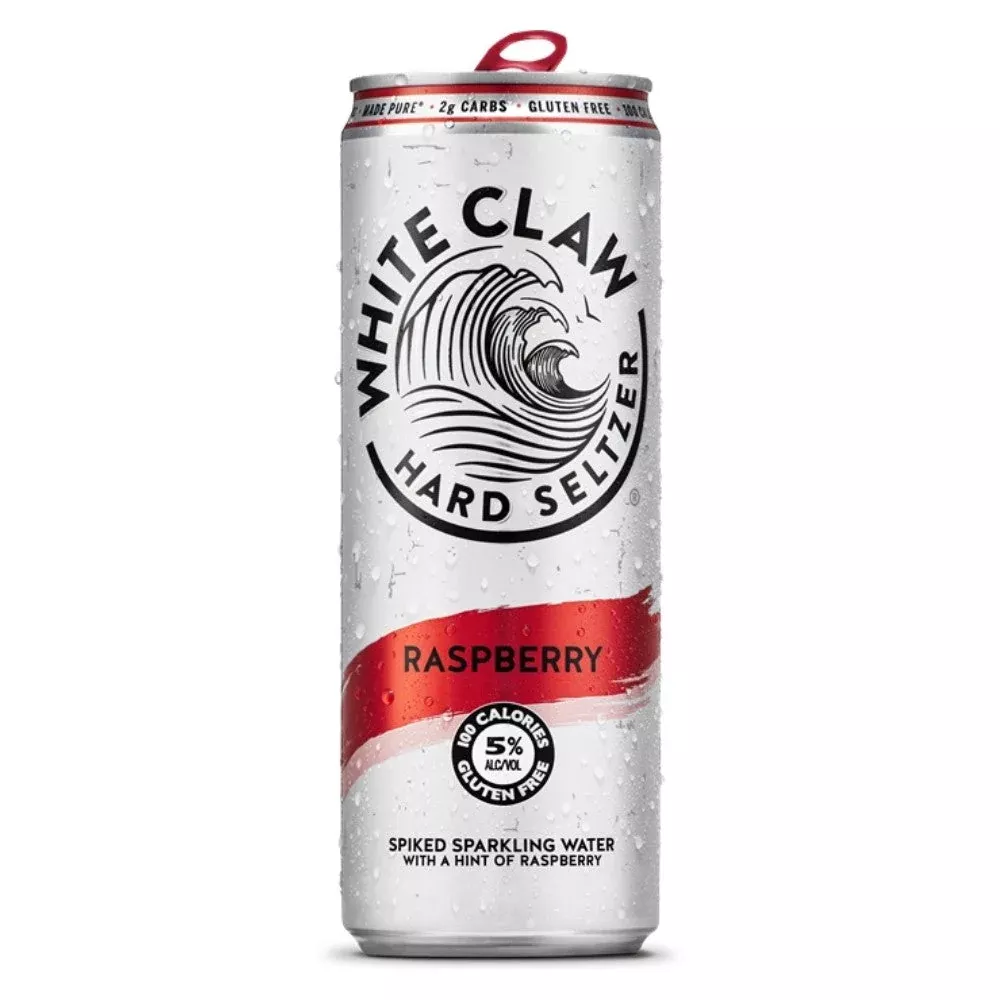 White Claw Raspberry Hard Seltzer 6pk