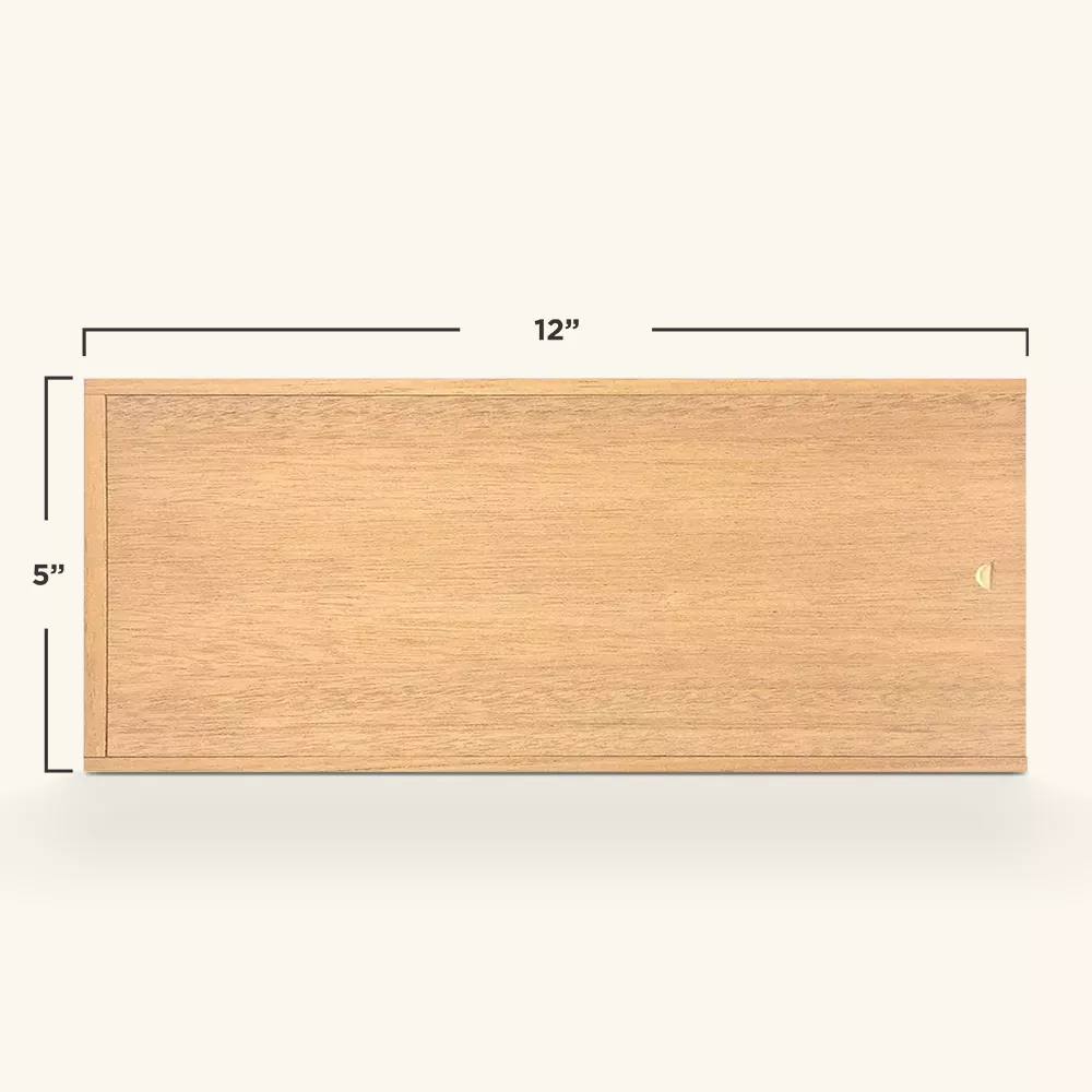 Wooden Wide Box (Engravable)