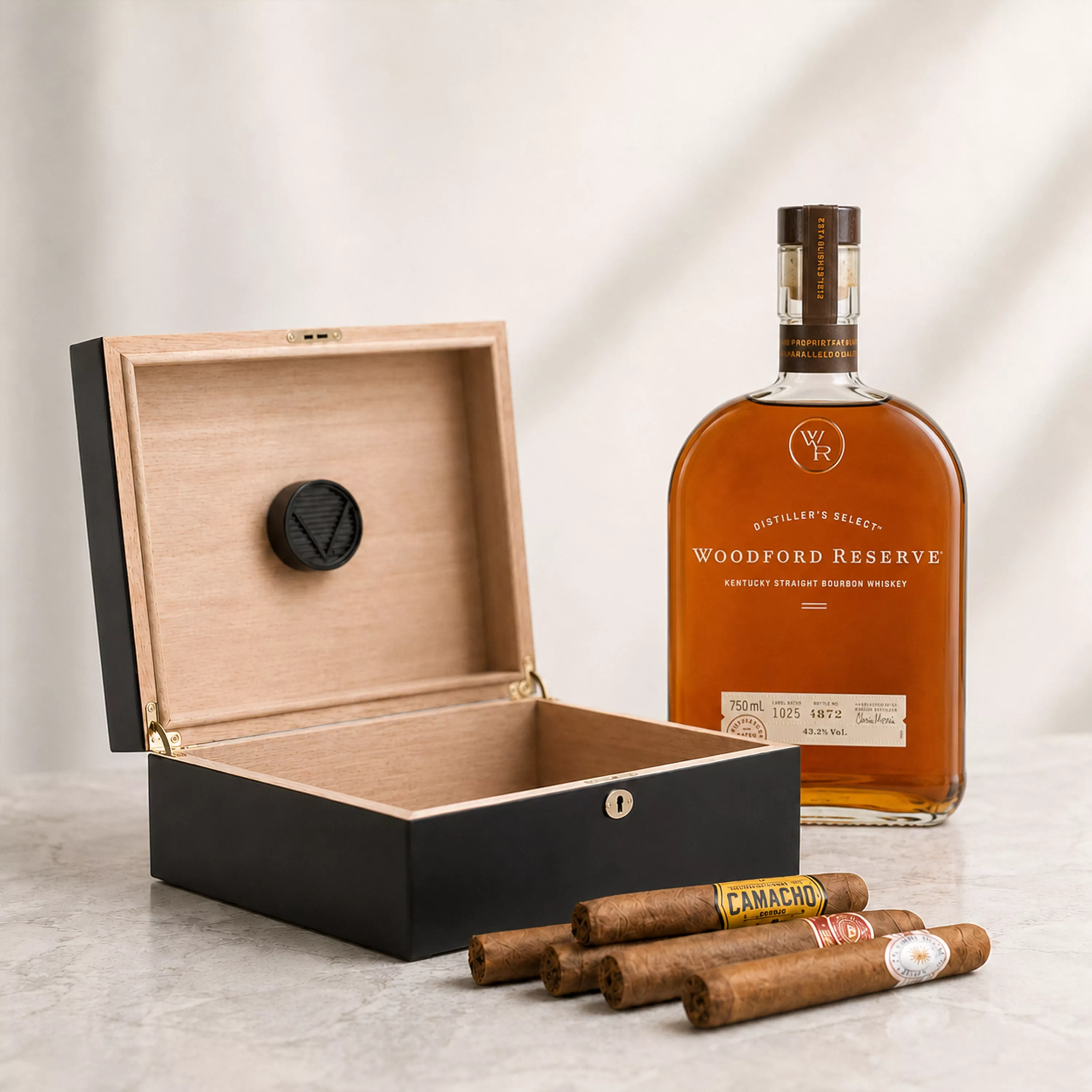 Woodford Reserve Humidor Gift Set