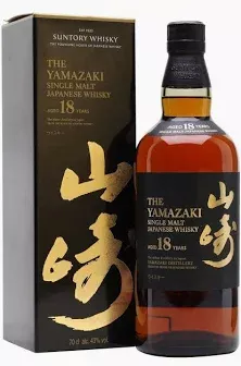 The Yamazaki 18 Year Old Single Malt Whisky