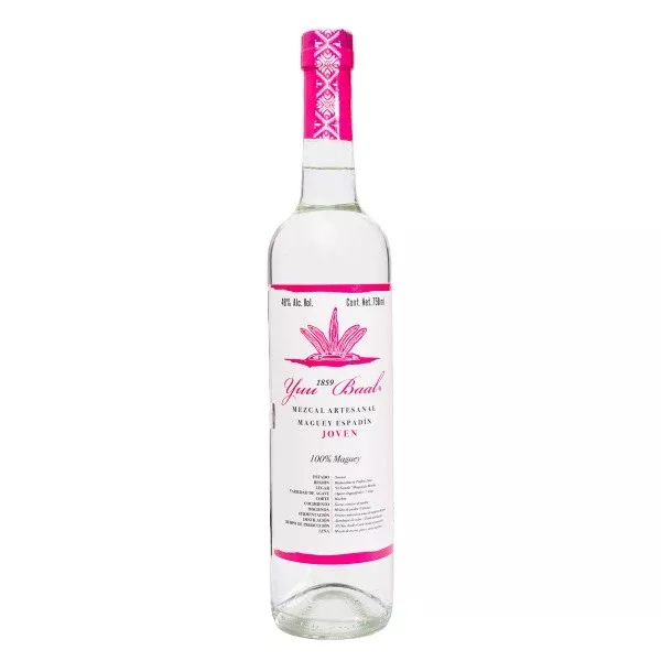 Yuu Baal Espadin Joven Mezcal 750mL